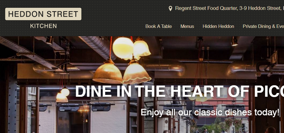 Heddon restaurant