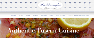 la fmigilia restaurant
