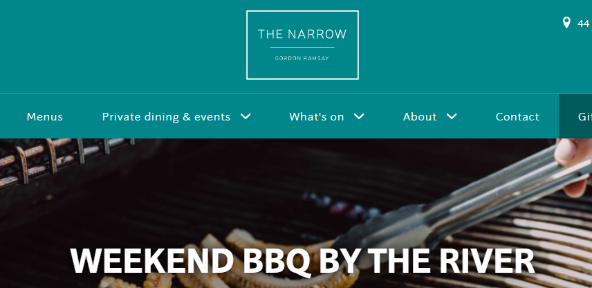 narrow restaurant