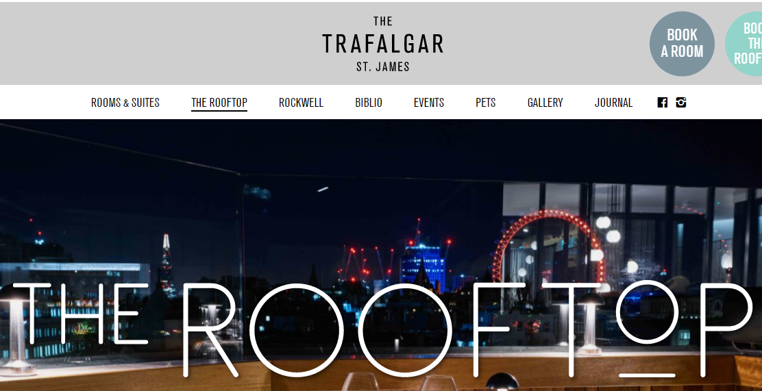 rooftop restaurant