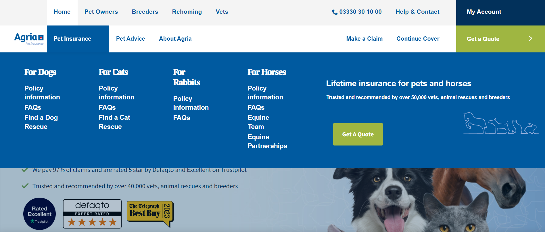 Agria Pet Insurance
