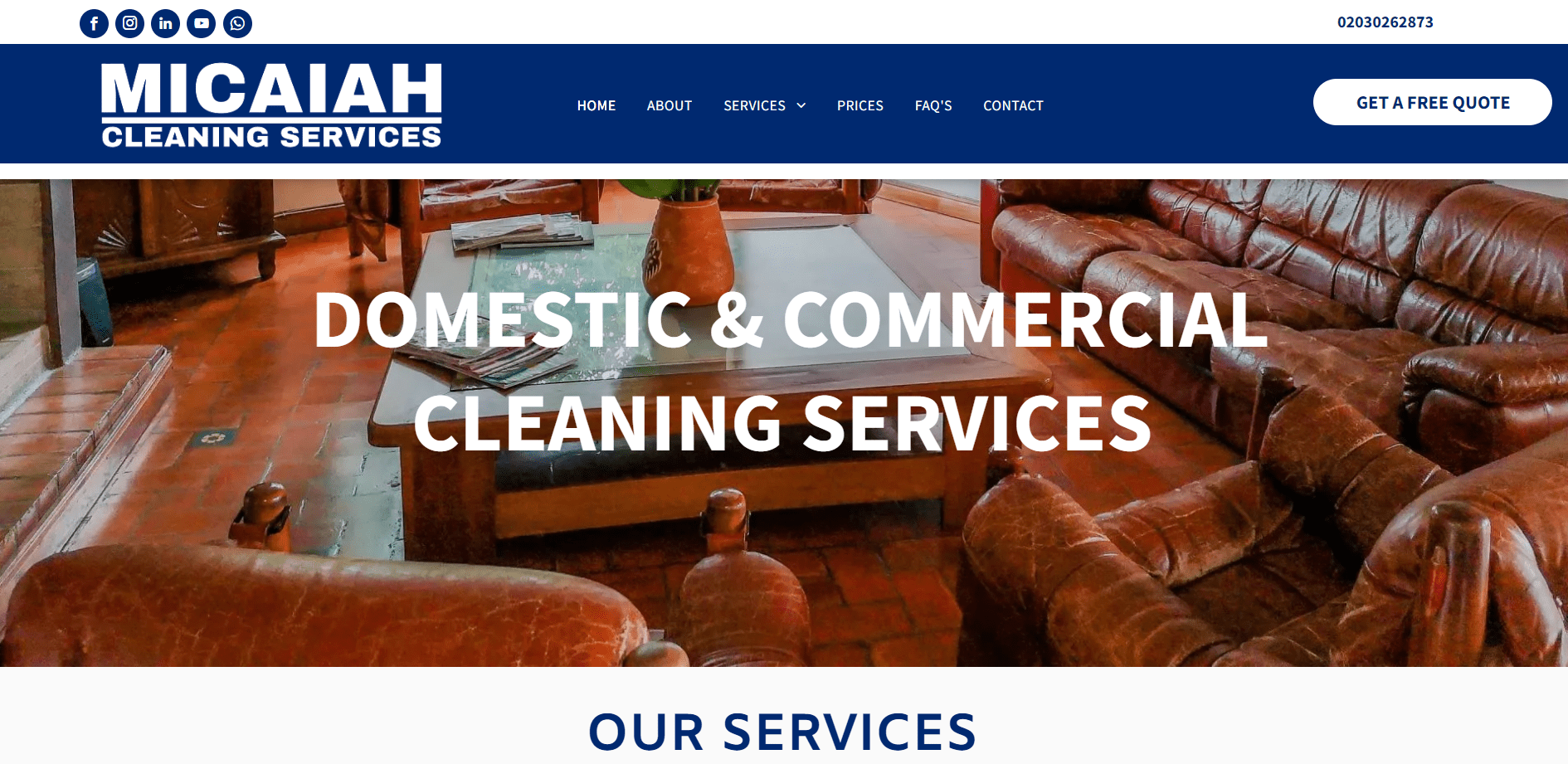 Micaiah Cleaning Services