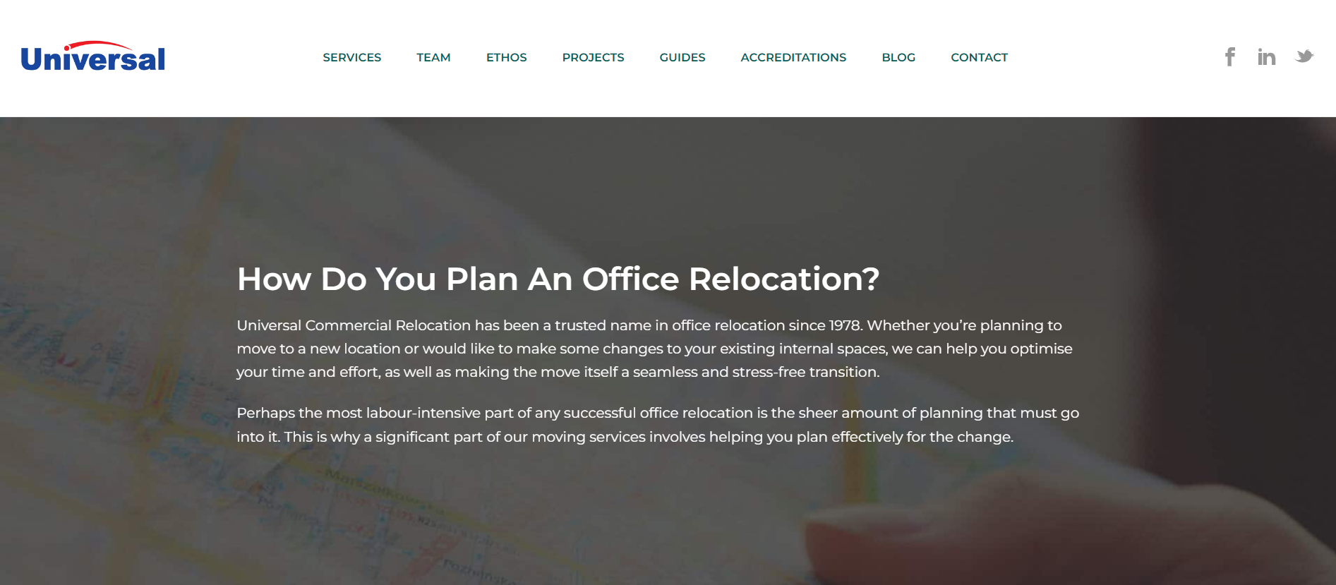 Universal Commercial Relocation