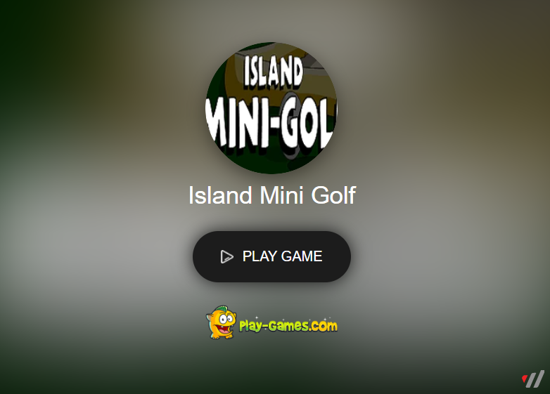 island mini golf