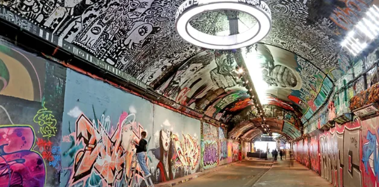 Leake Street Graffiti Tunnel