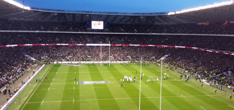 Rugby at Twickenham