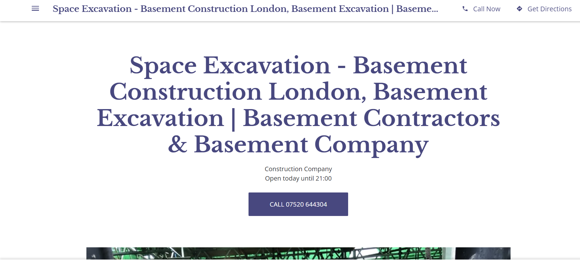 Space Excavation