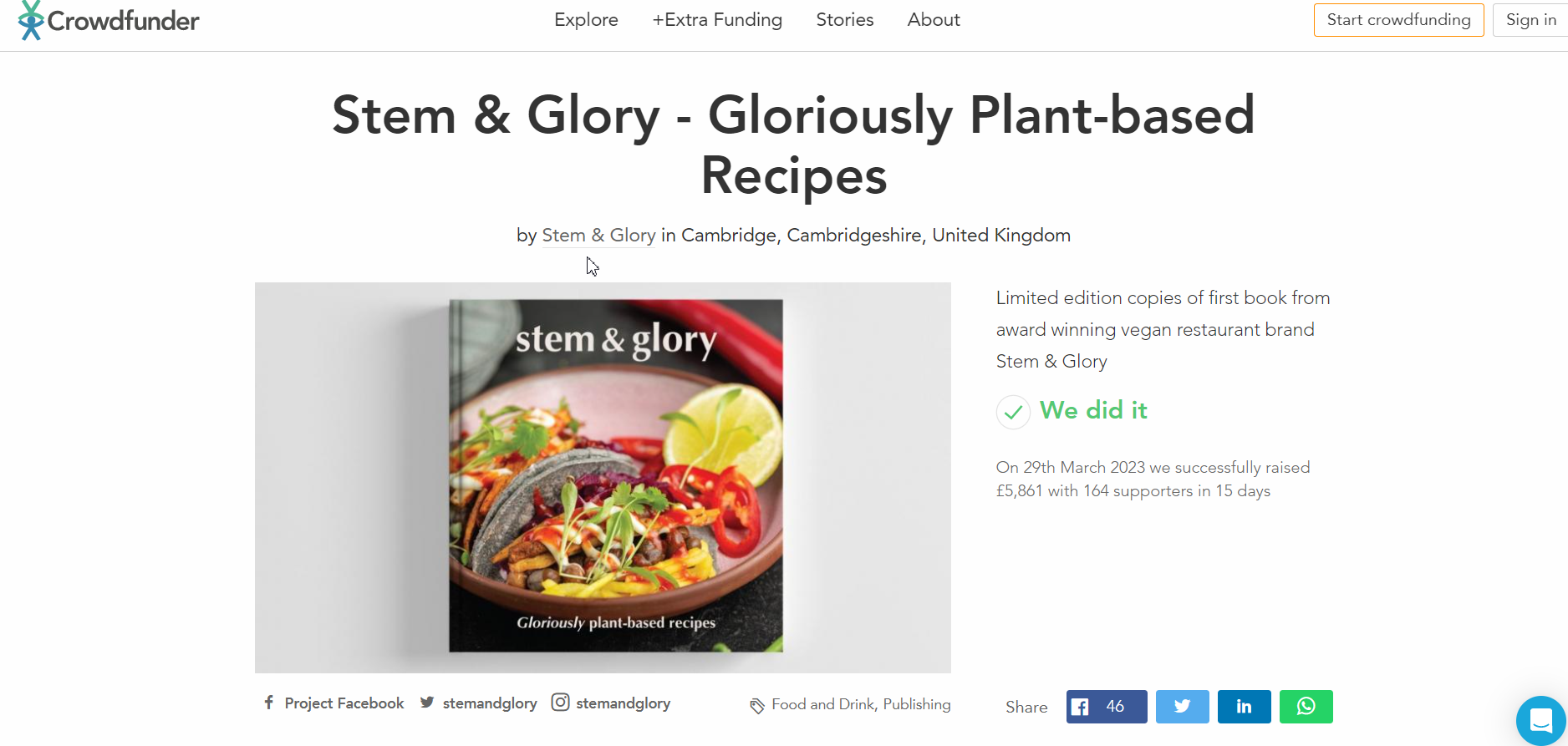 Stem & Glory London Barts