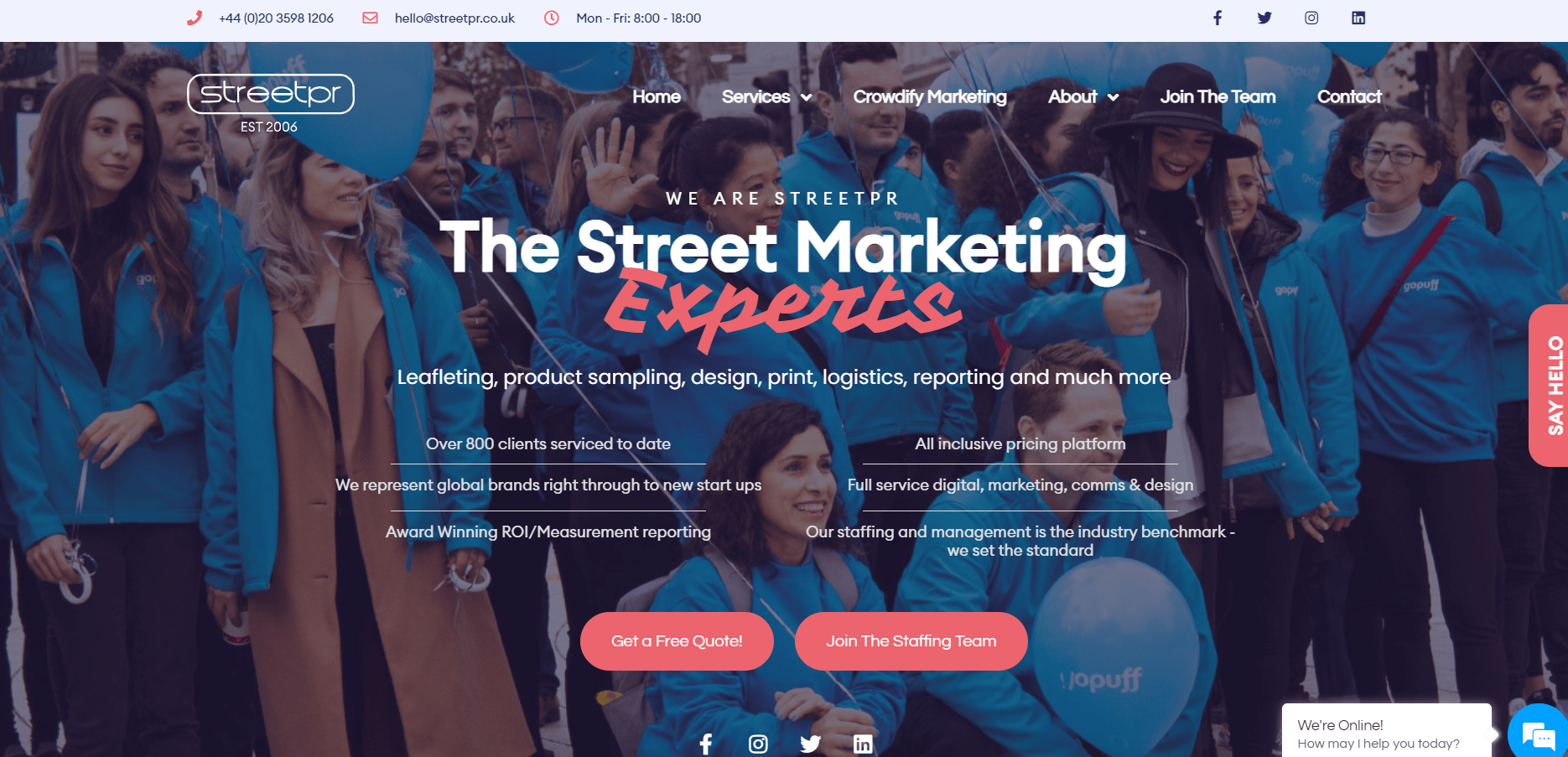 StreetPR UK