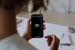 Uber eats delivery app