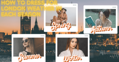 How to Dress for London Weather in Each Season