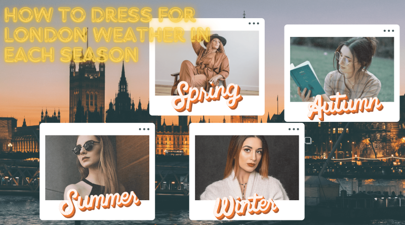 How to Dress for London Weather in Each Season